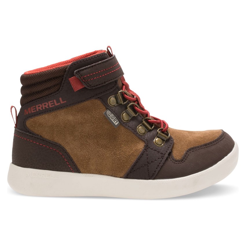 Bottes Merrell Freewheel Mid Marron Enfant | J.S.CZZV